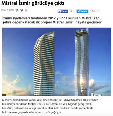 www.sozcu.com.tr - Mistral İzmir görücüye çıktı
